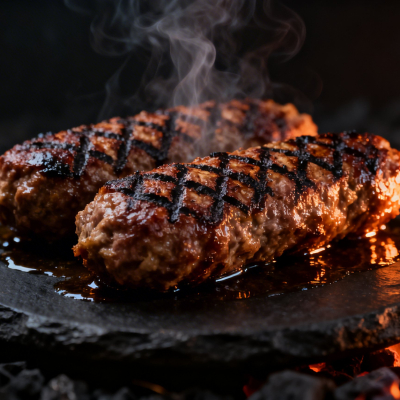 Hacksteak vom Grill